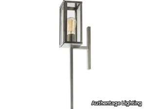 VITRINE TORCH - LED brass outdoor wall lamp _ Authentage Lighting