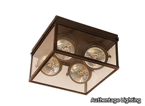 VITRINE - LED brass ceiling lamp _ Authentage Lighting