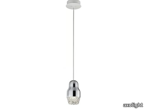 FEDORA - Glass and aluminium pendant lamp _ AXOLIGHT