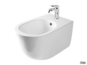 EVA - Wall-hung ceramic bidet _ Axa