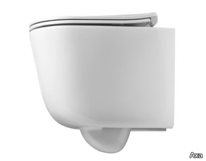 EVA - Wall-hung ceramic toilet _ Axa