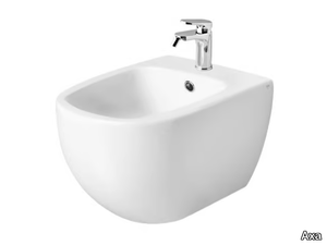 GLOMP - Wall-hung ceramic bidet _ Axa