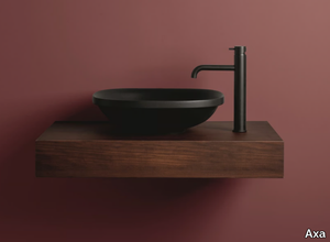 Single washbasin countertop - Single wooden washbasin countertop _ Axa