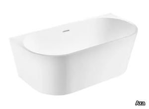 BARI - Oval freestanding ceramic bathtub _ Axa