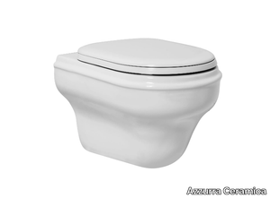 CHARME - Wall-hung ceramic toilet _ Azzurra Ceramica