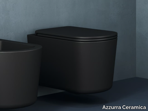 AUREA - Wall-hung ceramic toilet _ Azzurra Ceramica