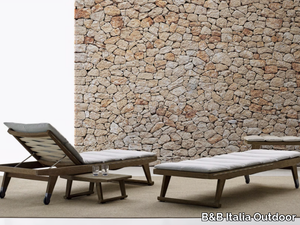 GIO - Recliner sun lounger _ B&B Italia Outdoor