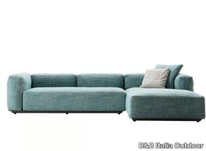 HYBRID - Sectional fabric garden sofa _ B&B Italia Outdoor