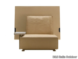 OH, IT RAINS! - High-back fabric garden armchair _ B&B Italia Outdoor