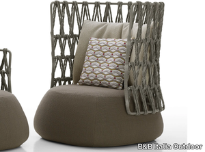 FAT-SOFA OUTDOOR - High-back armchair _ B&B Italia Outdoor