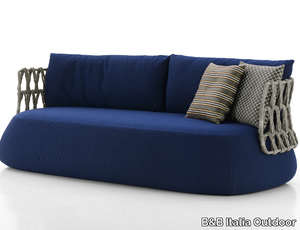 FAT-SOFA OUTDOOR - Upholstered garden sofa _ B&B Italia Outdoor