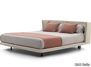 NOONU - Double bed with upholstered headboard _ B&B Italia