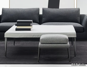 MIRTO INDOOR - Square fabric coffee table _ B&B Italia