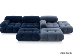 CAMALEONDA - Modular sectional tufted fabric sofa _ B&B Italia