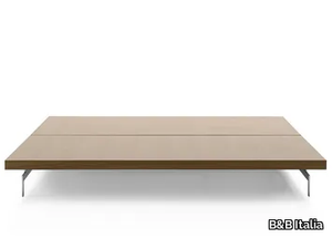 DOCK - Low wooden coffee table _ B&B Italia