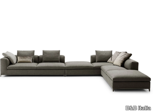 MICHEL CLUB - Corner sectional fabric sofa _ B&B Italia