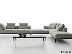 MICHEL EFFE - Corner sectional fabric sofa _ B&B Italia