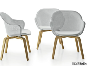 IUTA '14 - Chair with armrests _ B&B Italia