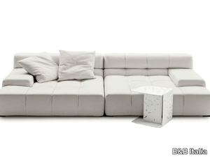 TUFTY TIME LEATHER - Sectional leather sofa _ B&B Italia