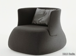 FAT SOFA - Upholstered fabric armchair _ B&B Italia