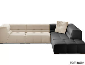 TUFTY-TOO - Corner sectional fabric sofa _ B&B Italia