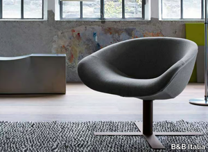 MART - Swivel fabric easy chair _ B&B Italia