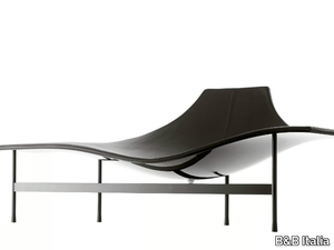 TERMINAL 1 - Leather chaise longue _ B&B Italia