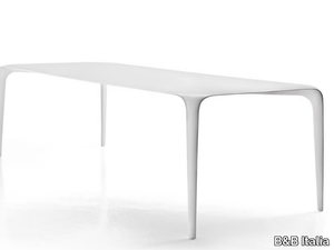 LINK - Rectangular Cristalplant® table _ B&B Italia