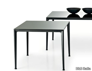 MIRTO INDOOR - Square glass table _ B&B Italia