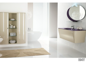 CALYPSO 05 - Wall-mounted vanity unit with mirror _ BMT