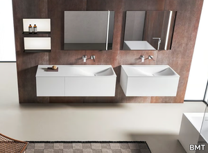 XFLY 07 - Wall-mounted vanity unit with mirror _ BMT