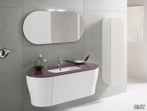 CALYPSO 10 - Wall-mounted vanity unit with mirror _ BMT