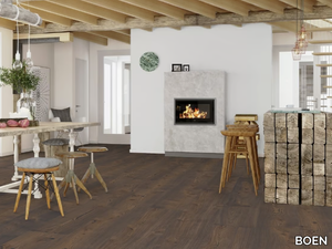 CHALET OAK BROWN JASPER - 3 layers oak parquet _ BOEN