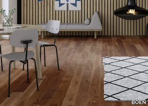 PLANCIA AMERICAN WALNUT ANIMOSO - 3 layers wooden parquet _ BOEN