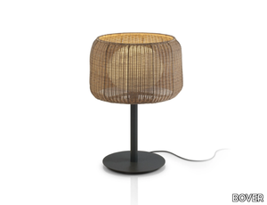 FORA M - Synthetic fibre table lamp _ BOVER