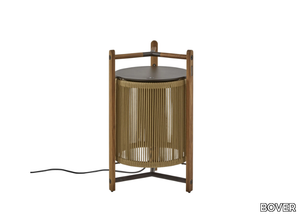 KANDO P/76 Outdoor - LED teak floor lamp _ BOVER