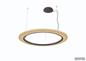 RODA S/120 - LED aluminium pendant lamp _ BOVER