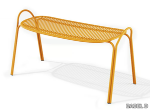 JOS - Powder coated steel bench _ BABEL D