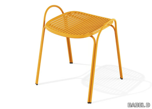 JOS - Powder coated steel stool _ BABEL D