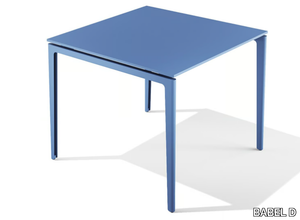 GAO - Square powder coated steel table _ BABEL D