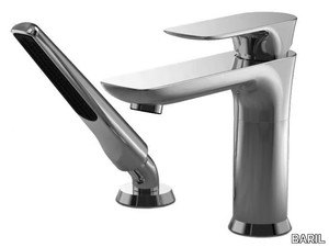 SENS B45 - Deck mounted single handle 2 hole bathtub tap with hand shower _ BARIL