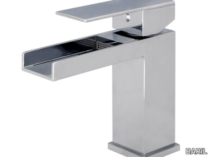 LIB B95 - Single handle countertop washbasin mixer with pop up waste _ BARIL