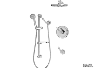 PRO-3000-18 - Thermostatic shower set with overhead shower _ BARIL