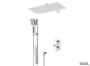 PRO-4230-56 - Recessed thermostatic shower set with overhead shower _ BARIL