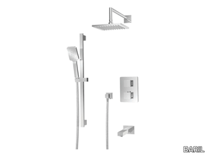 PRO-4300-10 - Recessed thermostatic bathtub set with hand shower _ BARIL