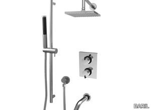 PRO-4302-51 - Thermostatic Recessed bathtub set with hand shower _ BARIL