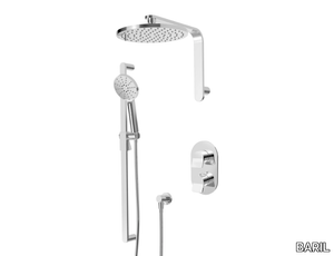 PROFILE B46 - Thermostatic shower set with overhead shower _ BARIL