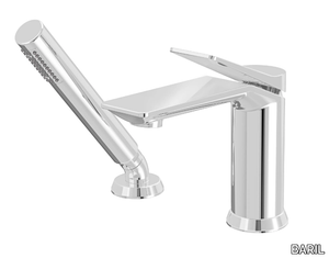 PROFILE B46 - 2 hole bathtub mixer with diverter with hand shower _ BARIL