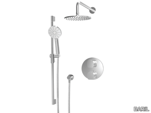 SENS B45 - Thermostatic shower set with overhead shower _ BARIL