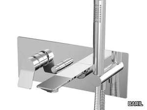 PROFILE B46 - Thermostatic wall-mounted bathtub mixer with diverter _ BARIL